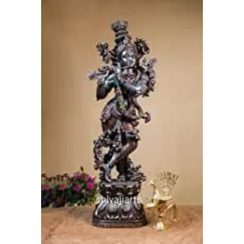 Bronze Krishna Statue 